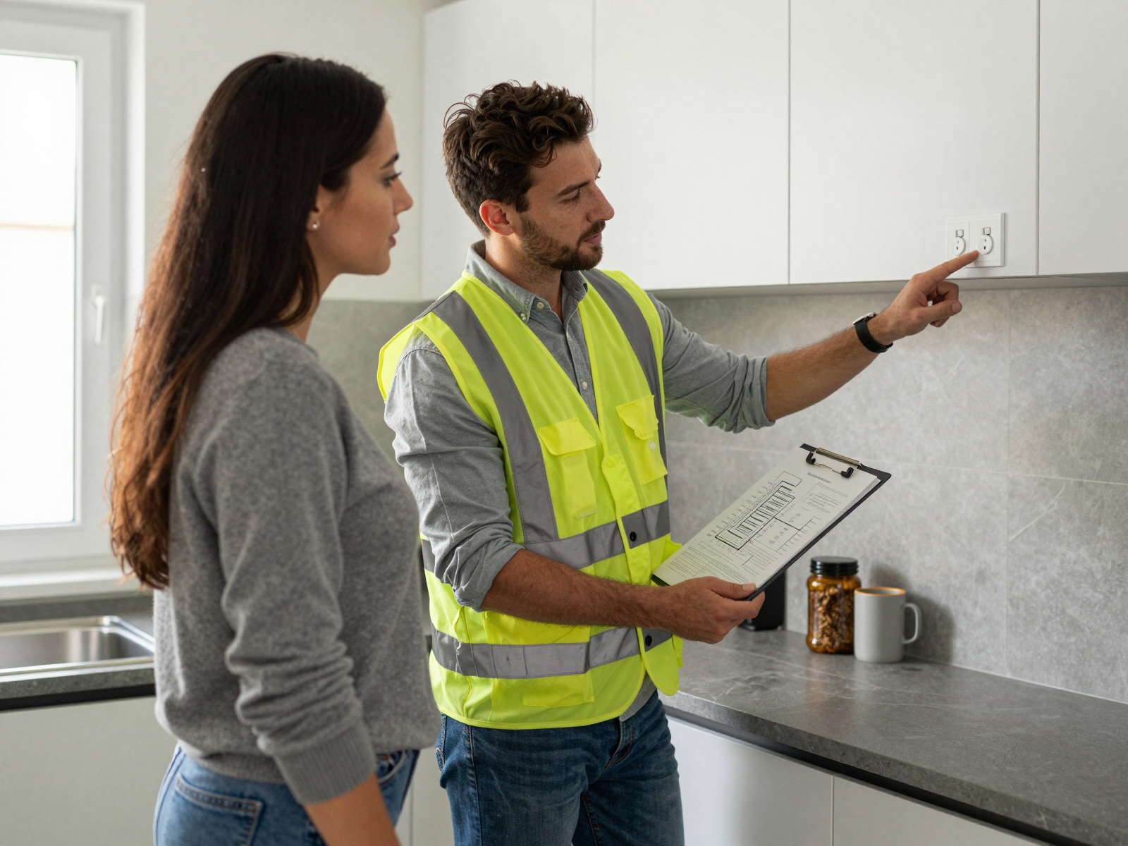 Completed electrical installation